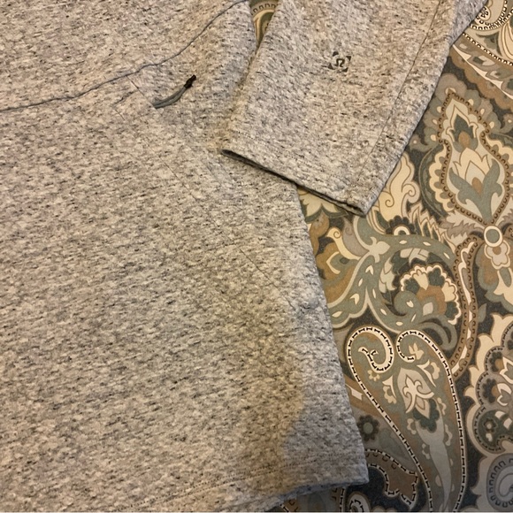 Mint Lululemon At Ease Hoodie Heathered Mens Sz Medium - Picture 9 of 15